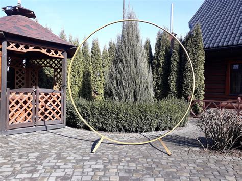 2 In 1 Passable And Сircle Wedding Arch Wedding Double Round Etsy