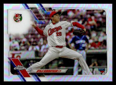 2021 Topps Chrome NPB 141 Ryoji Kuribayashi Refractor RC EBay