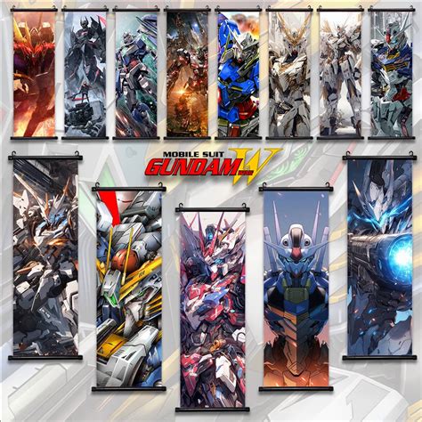 Mobile Suit Gundam SEED Poster Wallpaper Mecha Wall Artwork Canvas ...