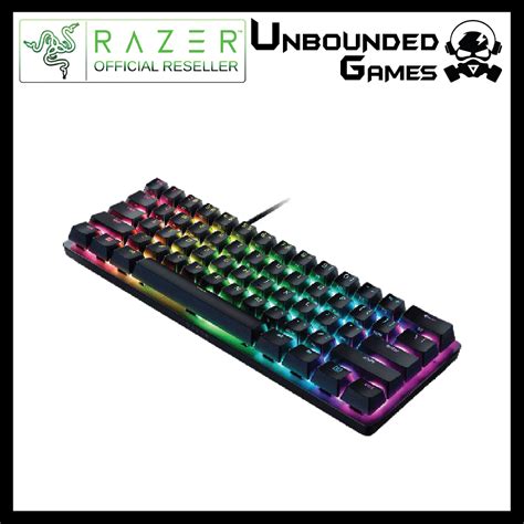 Razer Huntsman Mini Analog 60 Gaming Keyboard With Analog Optical Switches Rz03 04340100