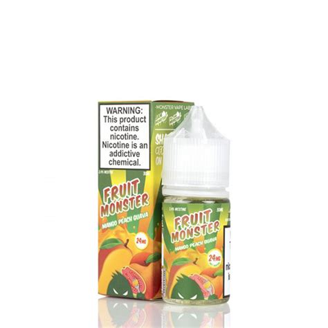 Mango Peach Guava Fruit Monster Salt 30ml