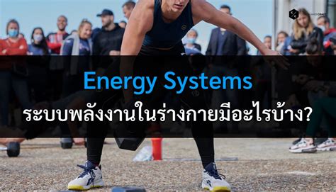 Energy Systems | ระบบพลังงานในร่างกายมีอะไรบ้าง?
