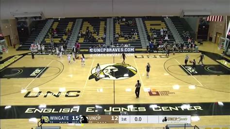 Braves Highlights UNCP Women S Basketball Vs Wingate 12 30 2018 YouTube