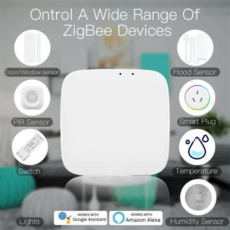 Trung tâm điều khiển nhà thông minh Hub Zigbee Bluetooh kết nối Wifi