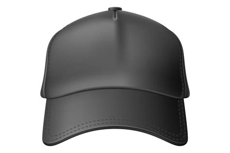 Black Baseball Hat Mockup Sport Cap Fro Graphic By Vectorbum · Creative Fabrica