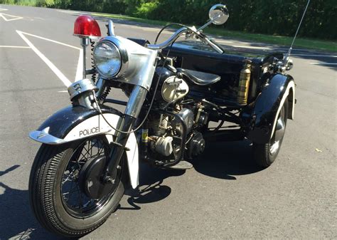 1963 Harley Davidson Police Trike Survivor Harley Davidson Bikes