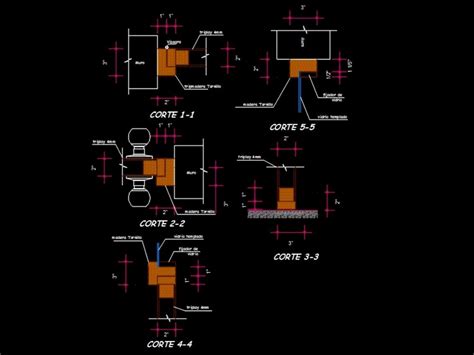 Plano De Puerta Contraplacada En AutoCAD Librería CAD