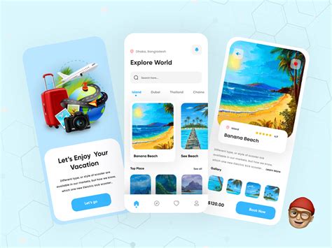 Travel Mobile App By Nasir Jamshed 🥇 On Dribbble