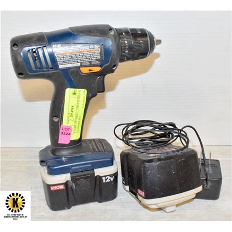 Ryobi 12v Drill 2 Batteries And Charger Set