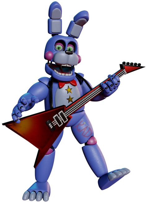 Rockstar Bonnie Render #2 by KingAngryDrake on DeviantArt