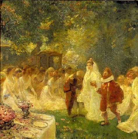 Le Mariage de Riquet à la houppe Gaston de La Touche French 1854