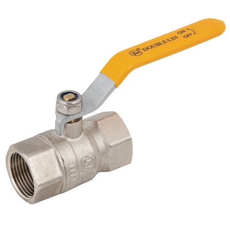 Bsp Brass Ball Valve Gas App Lever Handle The Fluid Power Catalogue