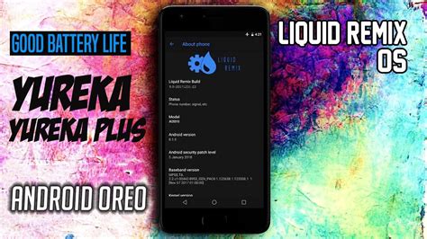 Liquid Remix 9 0 6 VOLTE Android 8 1 For Yureka Yureka Plus