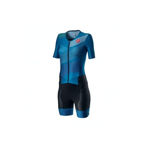 Castelli Integral Free San Remo Rmel Blau Trisuit F R Frauen