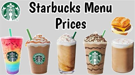 Starbucks Menu with Prices 2024 USA [UPDATED]