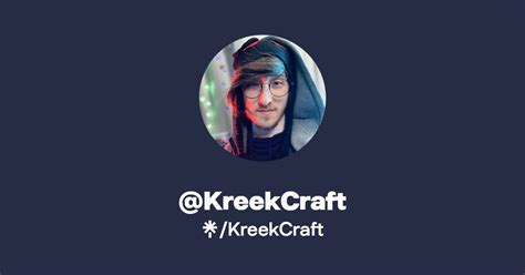 Kreekcraft Twitter Instagram Tiktok Linktree