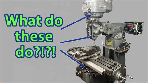 How To Use A Bridgeport Milling Machine Youtube