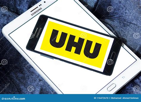 UHU company logo editorial image. Image of brands, editorial - 116472670