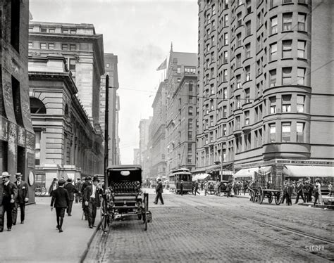 Dearborn Street 1907 Shorpy Old Photos Framed Prints