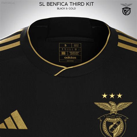 Torgal On Twitter Sl Benfica Third Kit Black And Gold