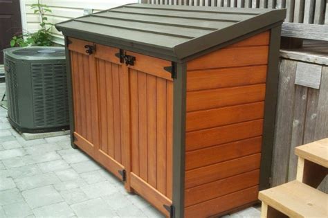 Outdoor Garbage Trash Can Enclosure And Storage Ideas