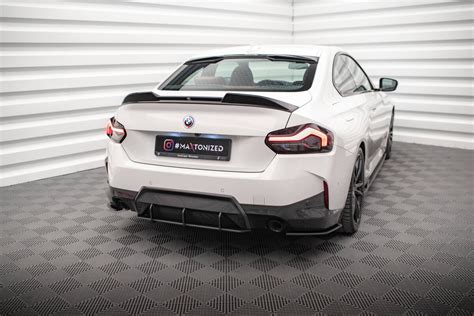 Maxton Design Street Pro Diffusor Flaps für BMW 2 Coupe M Pa 89 00