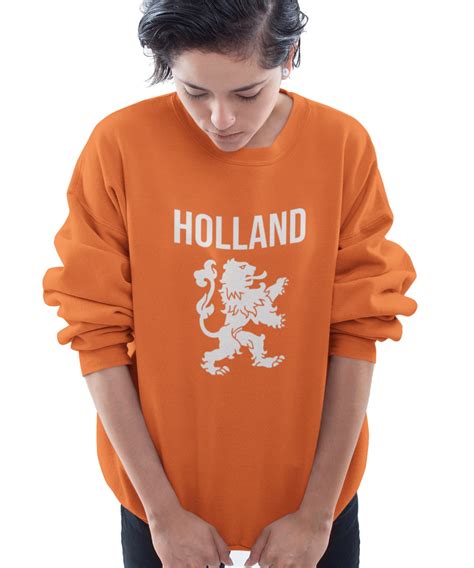 Koningsdag Trui Holland Grote Collectie Oranje Kleding Dames Heren