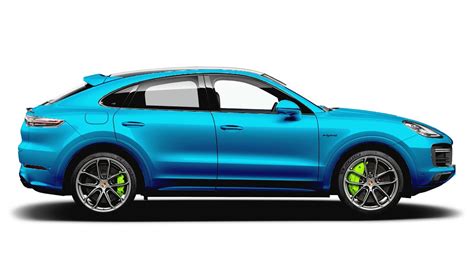 Best Car Color Porsche Cayenne Coupe Miami Blue Hex Code Youtube