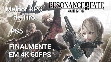 Resonance Of Fate 4K HD Edition PS5 4K 60fps HDR O Melhor RPG De