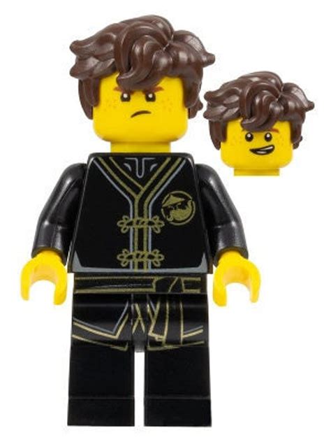 Lego Minifigure Ninjago Jay Black Wu Cru Training Gi Mma Judo Jiu Jitsu