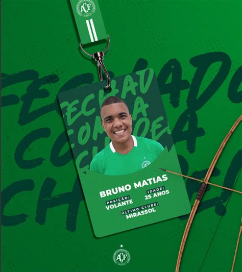 Chapecoense Anuncia O Volante Bruno Matias Chapecoense Ge