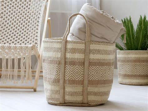 Chic Antique Panier Avec Anses Bloomling France