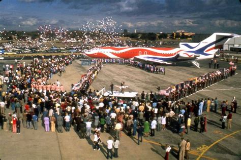 Braniff Calder Air Photo Vintage Airlines Aviation