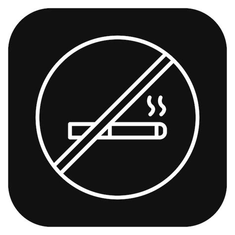 Premium Vector No Smoking Vector Illustration