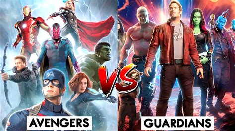 Avengers Vs Guardians Of The Galaxy Battle Comparison In Hindi Bnn