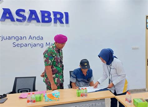 Kantor Cabang Pt Asabri Persero Medan Serahkan Santunan Risiko