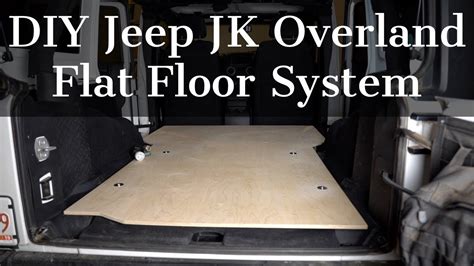 Diy Jeep Storage Platform Overland Expedition Vehicle Build Part 5