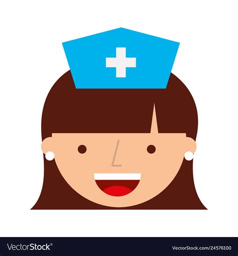 Nurse Avatar Character Icon Royalty Free Vector Image