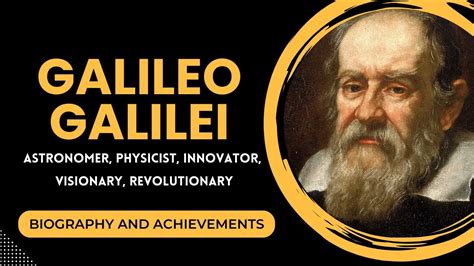 Galileo Galilei Father Of Modern Science Youtube