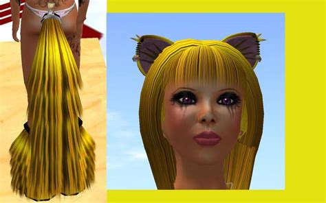 Second Life Marketplace Tarrot Sun Neko Set