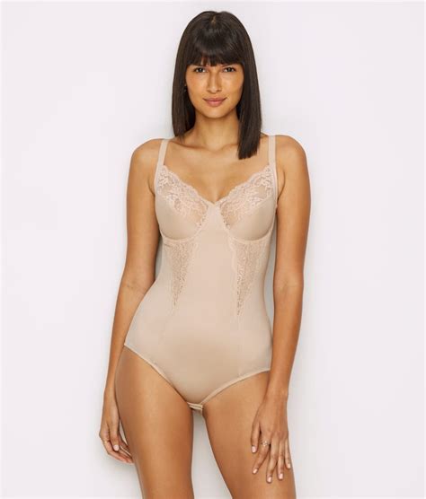 Maidenform Flexees Embellished Firm Control Bodysuit And Reviews Bare Necessities Style 1456