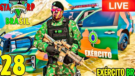 GTA 5 ROLEPLAY BRASIL NOVOS SOLDADOS DO EXÉRCITO 17ª TEMPORADA EP