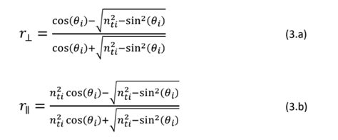 Solved From the Fresnel equation related to the polarization | Chegg.com