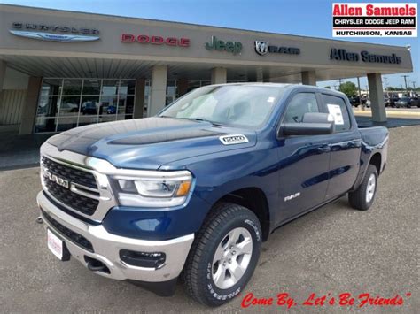 New 2022 Ram 1500 Big Horn 4×4 Crew Cab 5 7 Box Crew Cab In Hutchinson R1735 Allen Samuels