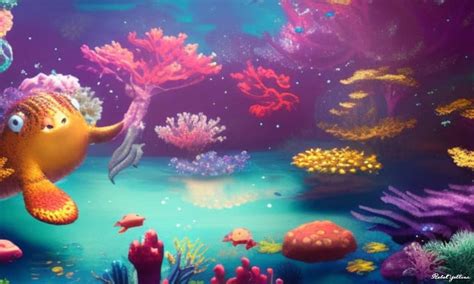 Pastel colorful aquarium scene with fish by xRebelYellx on DeviantArt