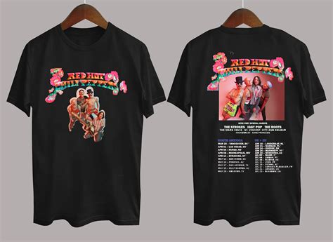 Red Hot Chili Peppers Announce 2023 Global Tour Shirt Red Hot Chili Peppers World Tour