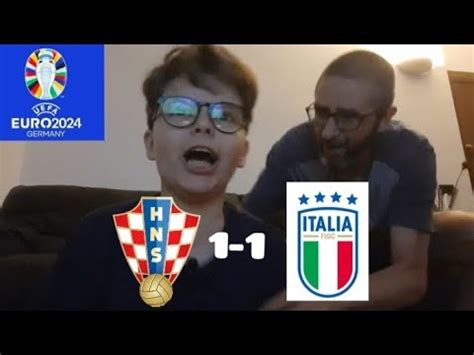 Immortali Italia Croazia Live Reaction Euro