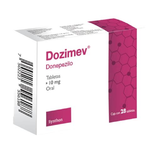 Donepezilo 10 Mg Tab C 28 Pzas Farmacia Soriana