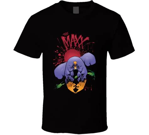 El Maxx T camisa de los hombres camiseta superhéroe en la serie de