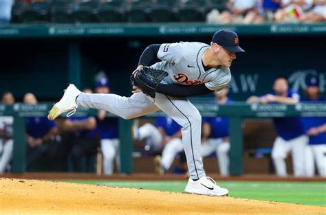 Detroit Tigers Take On World Series Champion Texas Rangers